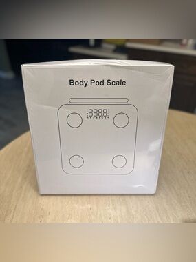 The Body Pod Smart Scale- Body Fat Scale 8- Electrode Health Pod Scale